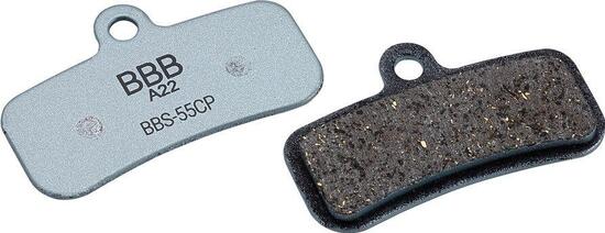 Pastilla de freno sin disipador térmico BBB Cycling Coolfin Comp. Shimano Saint