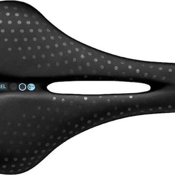 San Marco Bioaktive Sportive Open Fit Gel Suede Saddle Black