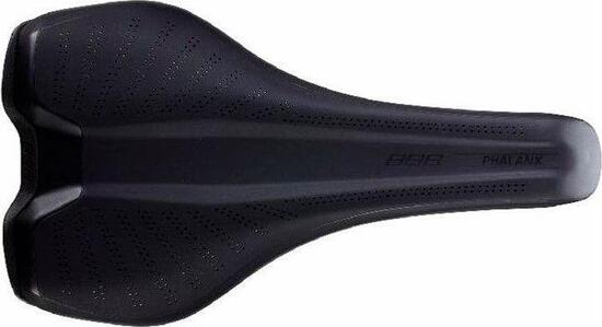 Prestatie licht zadel BBB Phalanx Titanium rails Zwart