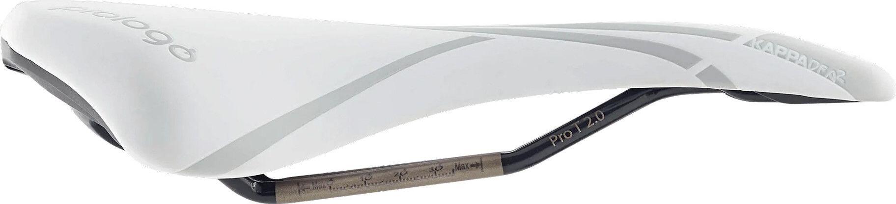 Prologo Sattel Kappa Dea 2 T2.0 weiß/silber, Damen, 266x147mm, 242g 2/3