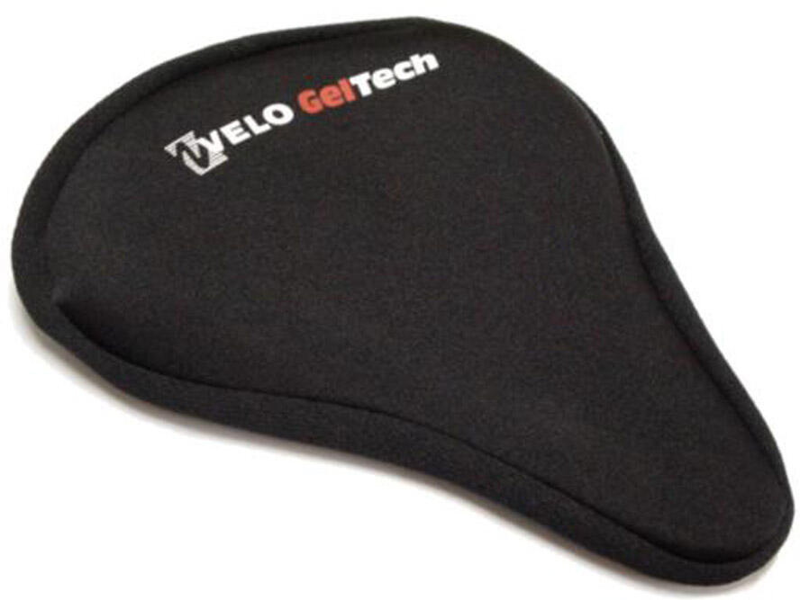 Housse de Selle Velo Plush - Gel - Dames - Noir - Confort Optimal 2/2