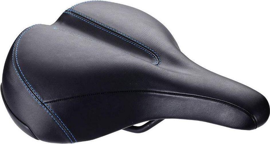 BBB Saddle ComfortPlus relaxed leather Black 1/4
