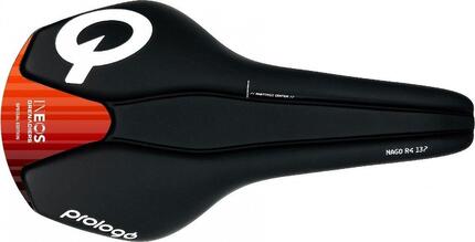Prologo-Sattel Nago R4 Rails Team Inos Tirox Schwarz / Rot
