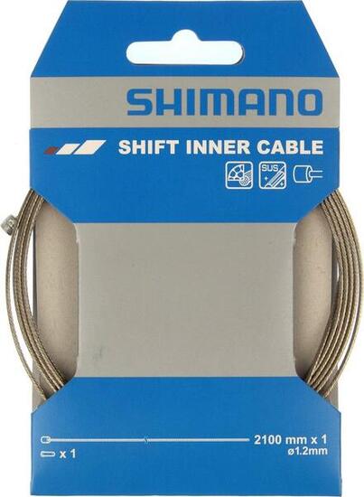 Câble de Dérailleur Shimano Inox 2.10 m