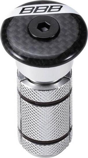 BBB Aheadset Cap for 1.1/8' Carbon PowerHead Forks Glossy Black