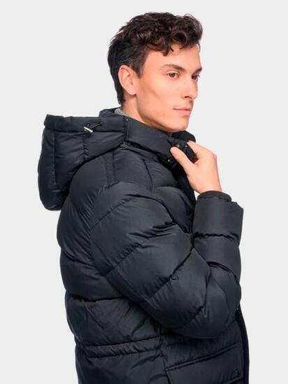 Doudoune longue à capuche Geox Leitan