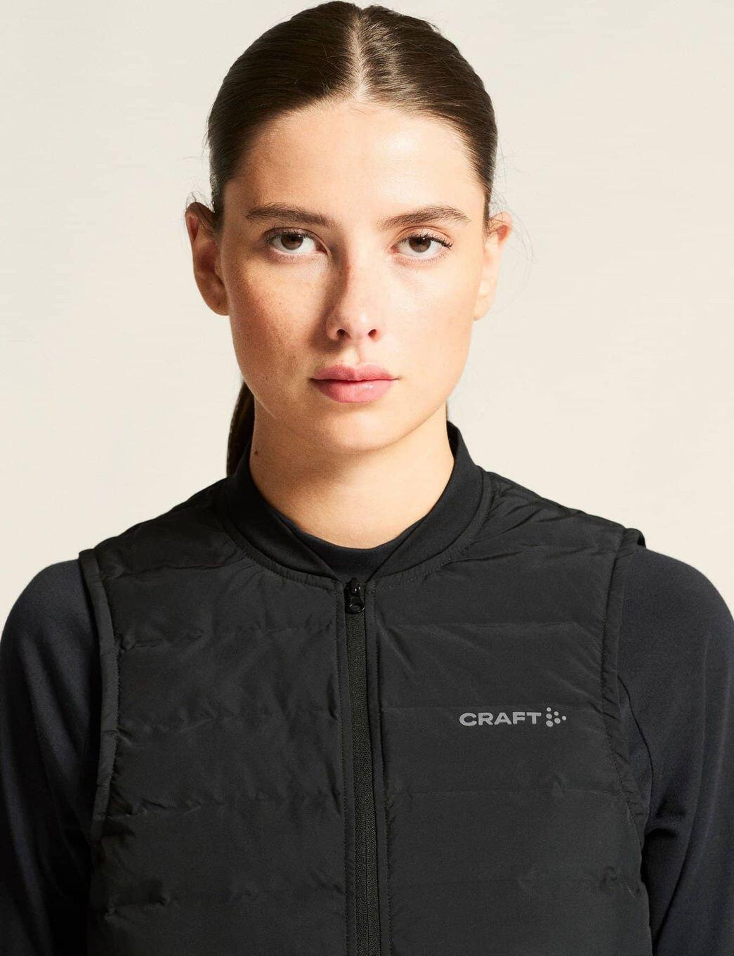 Gilet 1/2 zip sans manches Craft SubZ Noir Femme 2/7