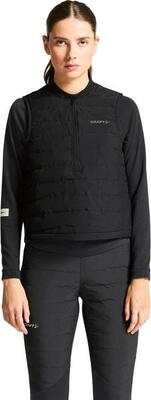 Dames craft subz zwart mouwloos 1/2 zip vest