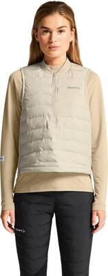 Dames craft subz zwart mouwloos 1/2 zip vest