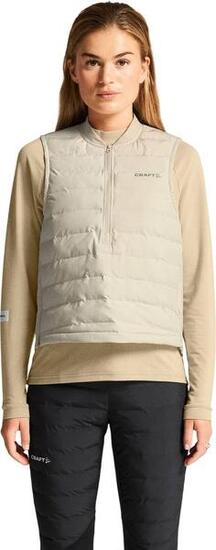 Craft SubZ Donna Gilet nero senza maniche con 1/2 zip
