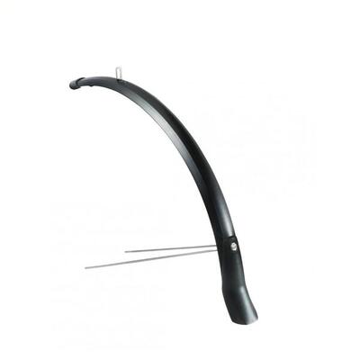 Parafango anteriore Batavus Snello 28 inch 46 mm nero opaco.