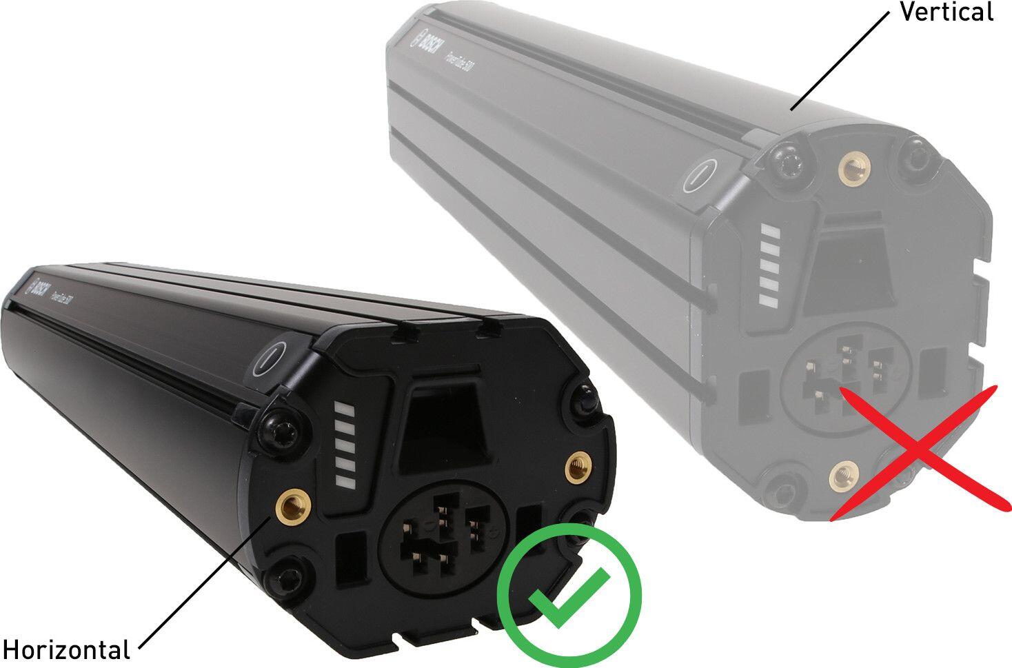 Batterie Bosch Powertube 500 Horizontal 500 Wh 3/5