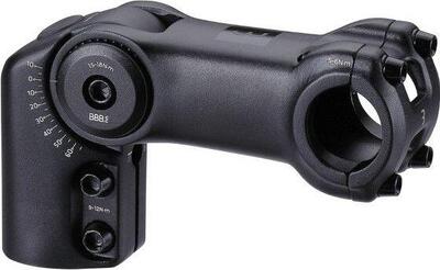 Bbb highfix verstelbare stuurpen 25,4 mm zwart