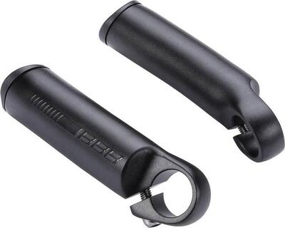 Bbb three d straight black handlebar ends
