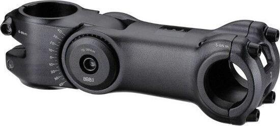 BBB HighFix II Verstelbare Stuurpen 25,4 mm Zwart