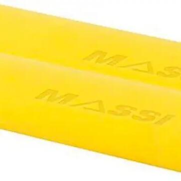 Pair of Massi Silicone Grips Matte Yellow