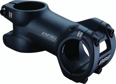 Bbb downforce 17° stuurpen 31.8mm zwart
