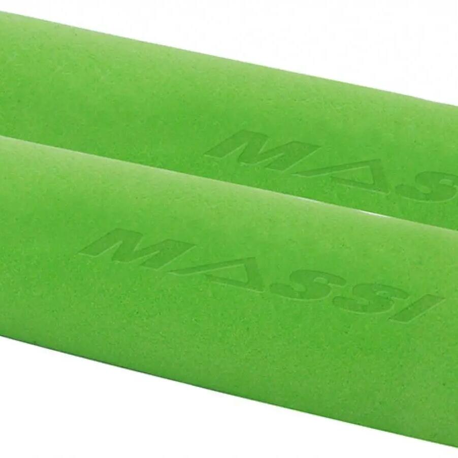 Pair of Massi Silicone Grips Matte Green