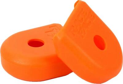 Race face carbon crankarms protections boot pedal orange