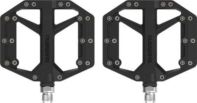 Paar shimano gr400 platte pedalen zwart