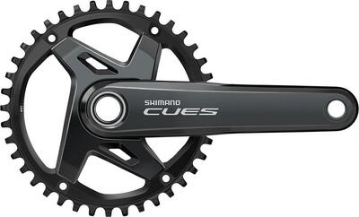 Shimano cues fc-u8000-1 crankset 40t 9/10/11s zwart