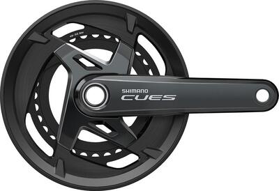 Shimano cues fc-u8000-2 crankset 46/32t 11s zwart