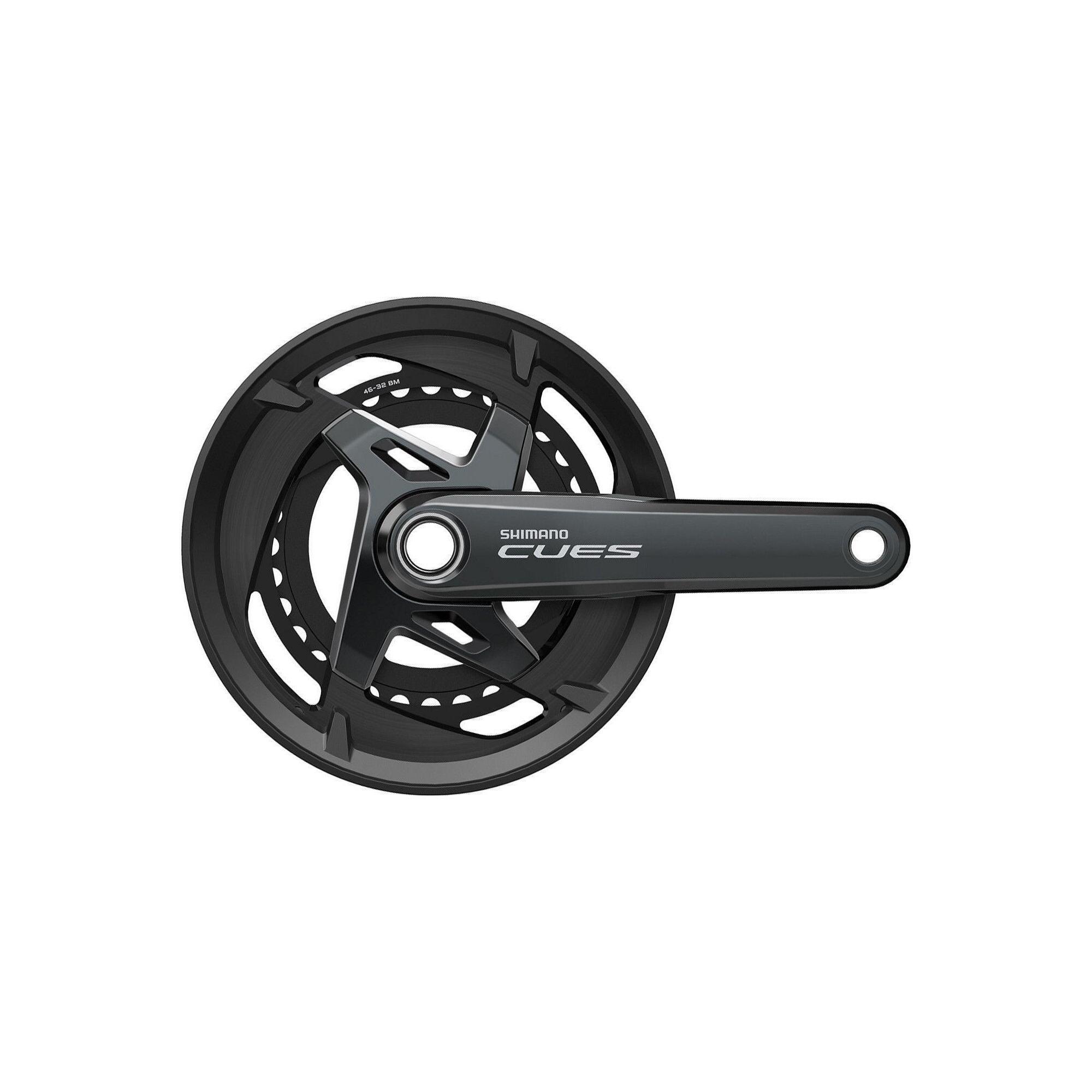 SHIMANO Dvojité pedály Shimano Cues FC-U8000-2 11V