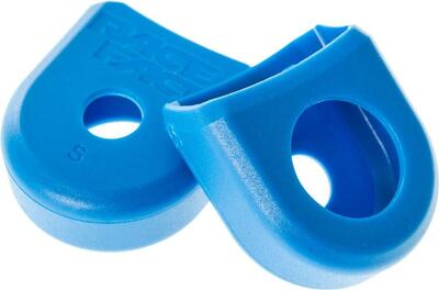 Race face alloy crank boot - blue