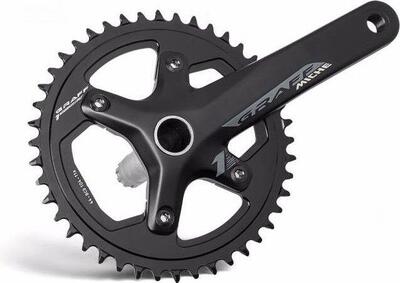Miche graff one 46t 11v black crankset