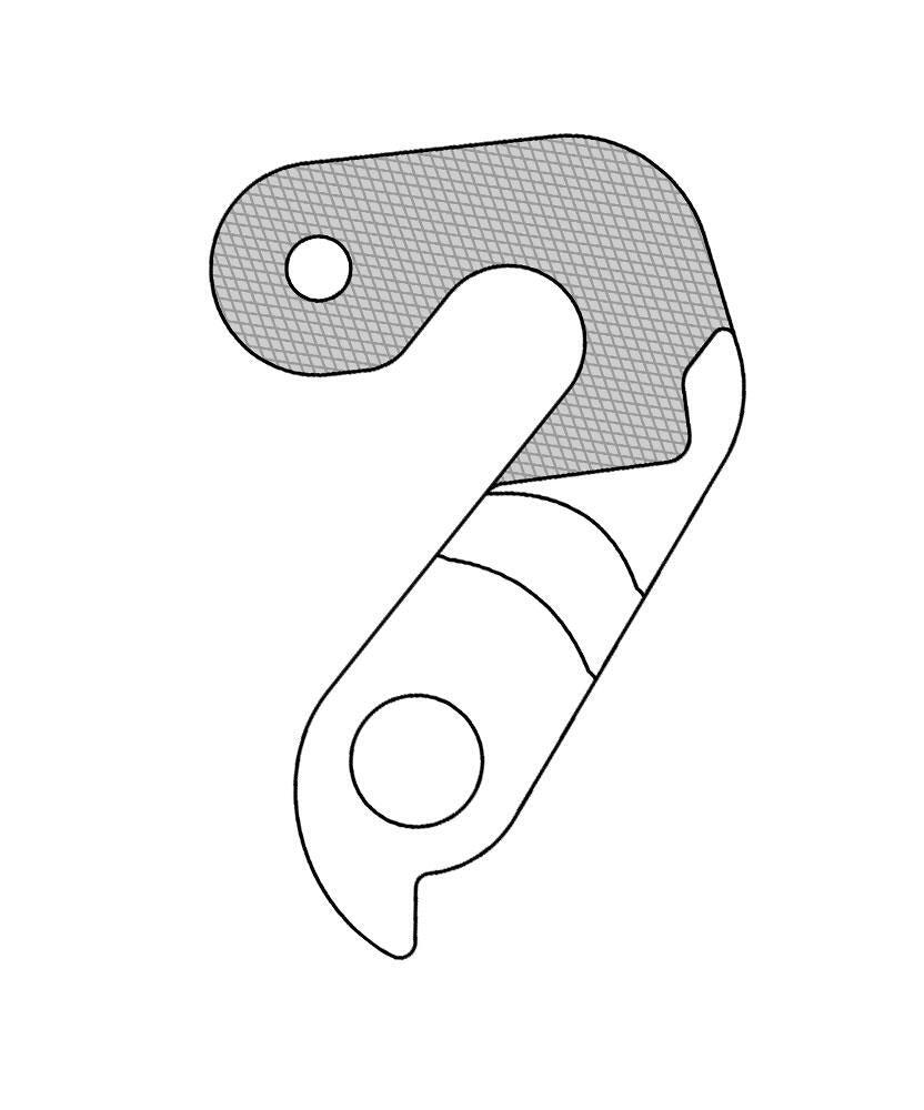 Percha del desviador Marwi GH-277 Scott 3/4