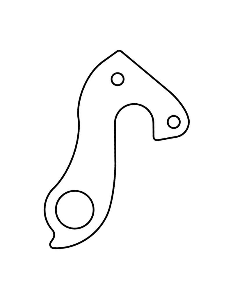 Patte de Dérailleur Marwi GH-056 6/6