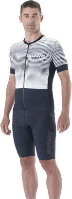 Maillot Manches Courtes Homme Mavic Aksium Graphic Bleu Foncé 3/7