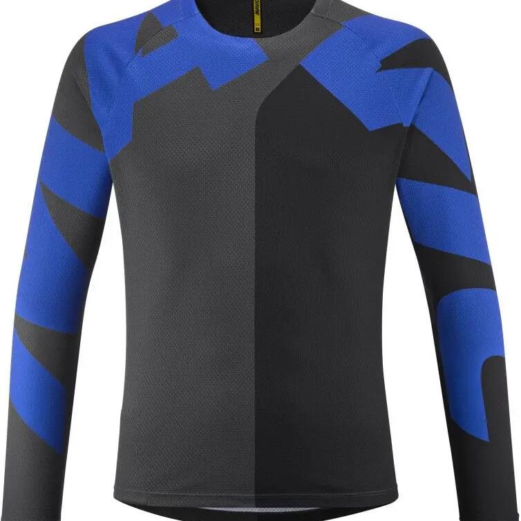 Mavic Deemax Enduro Long Sleeve Jersey Grey/Blue