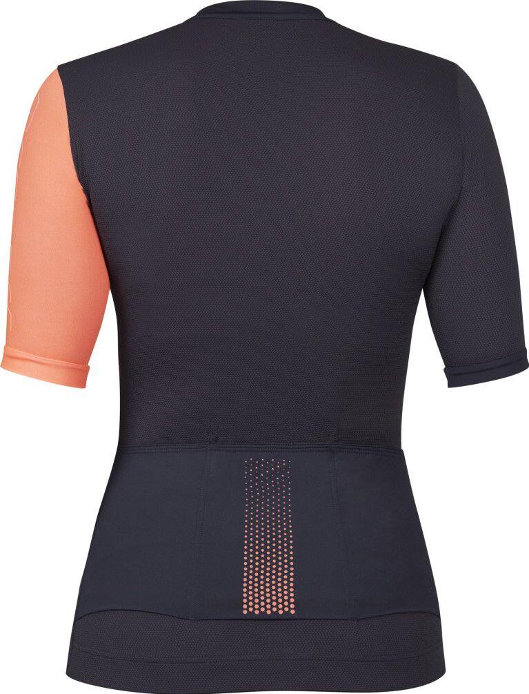 Maillot Manches Courtes Mavic Essential Femme Bleu Foncé/Corail 2/3