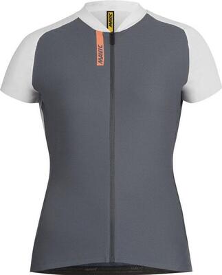 Mavic aksium women's short sleeved jersey light blue