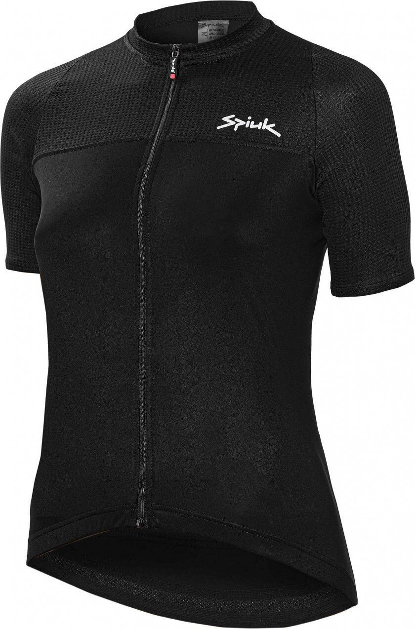 Maillot mangas cortas mujer Spiuk Anatomic negro 1/4