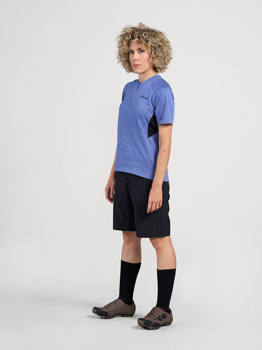 Camiseta unisex de manga corta Spiuk All Terrain Azul 3/5