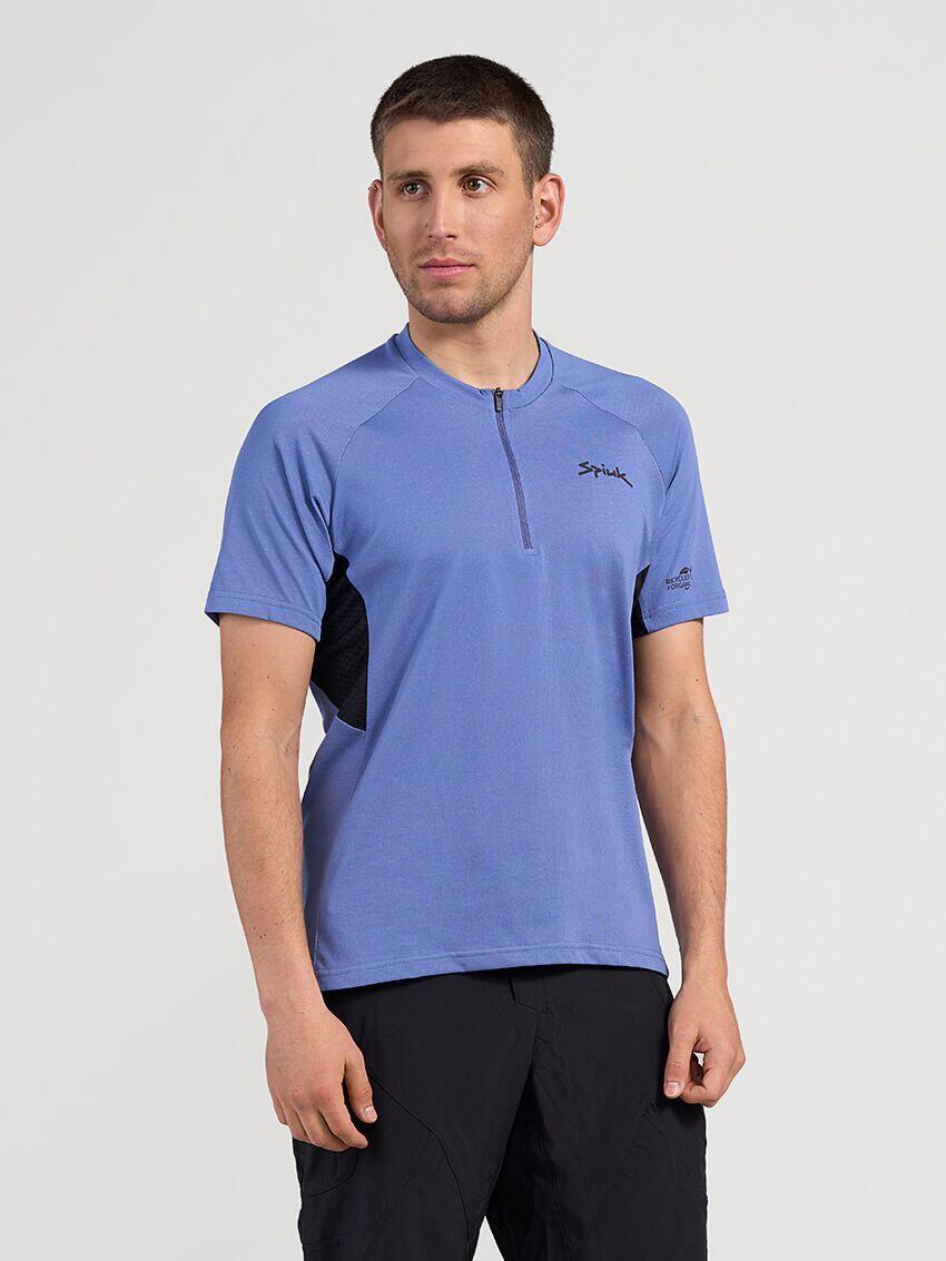 Camiseta unisex de manga corta Spiuk All Terrain Azul 2/5