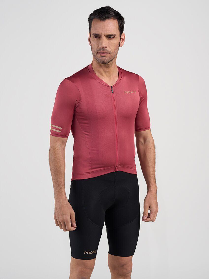 Maillot de manga corta Spiuk Profit Summer Rosa 3/4