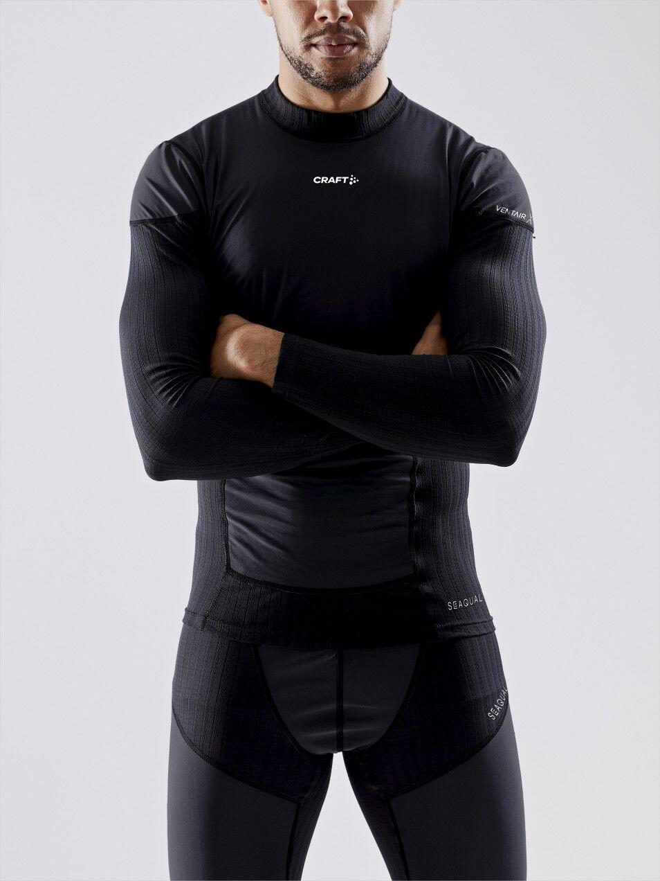 Sous-Maillot Manches Longues Craft Active Extreme X Wind Noir Homme 2/6