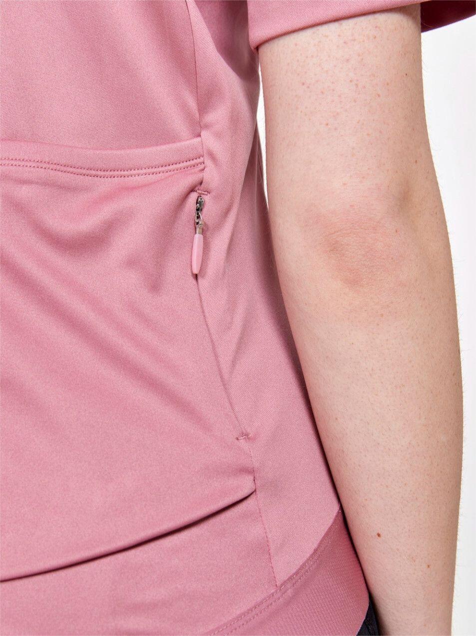 Maillot manches courtes Craft Core Essence Rose Femme 3/5