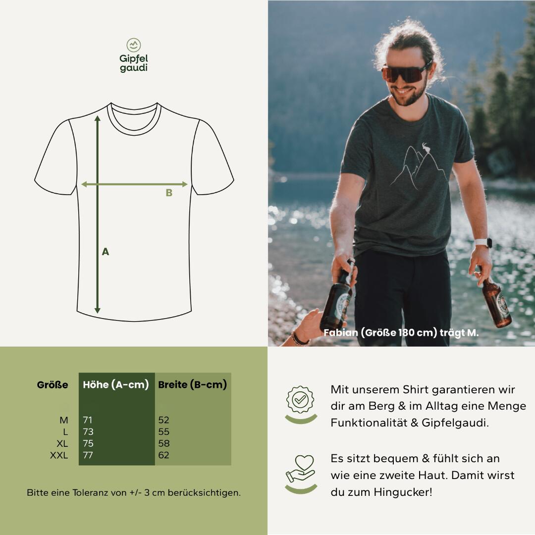 Bergsehnsucht Funktionsshirt Männer 5/8