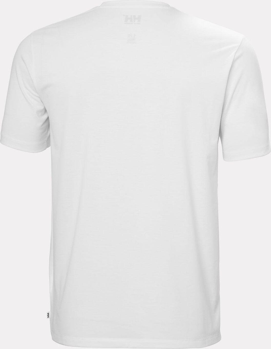 T-shirt Helly Hansen Skog Recycled Graphic Blanc Homme 6/7