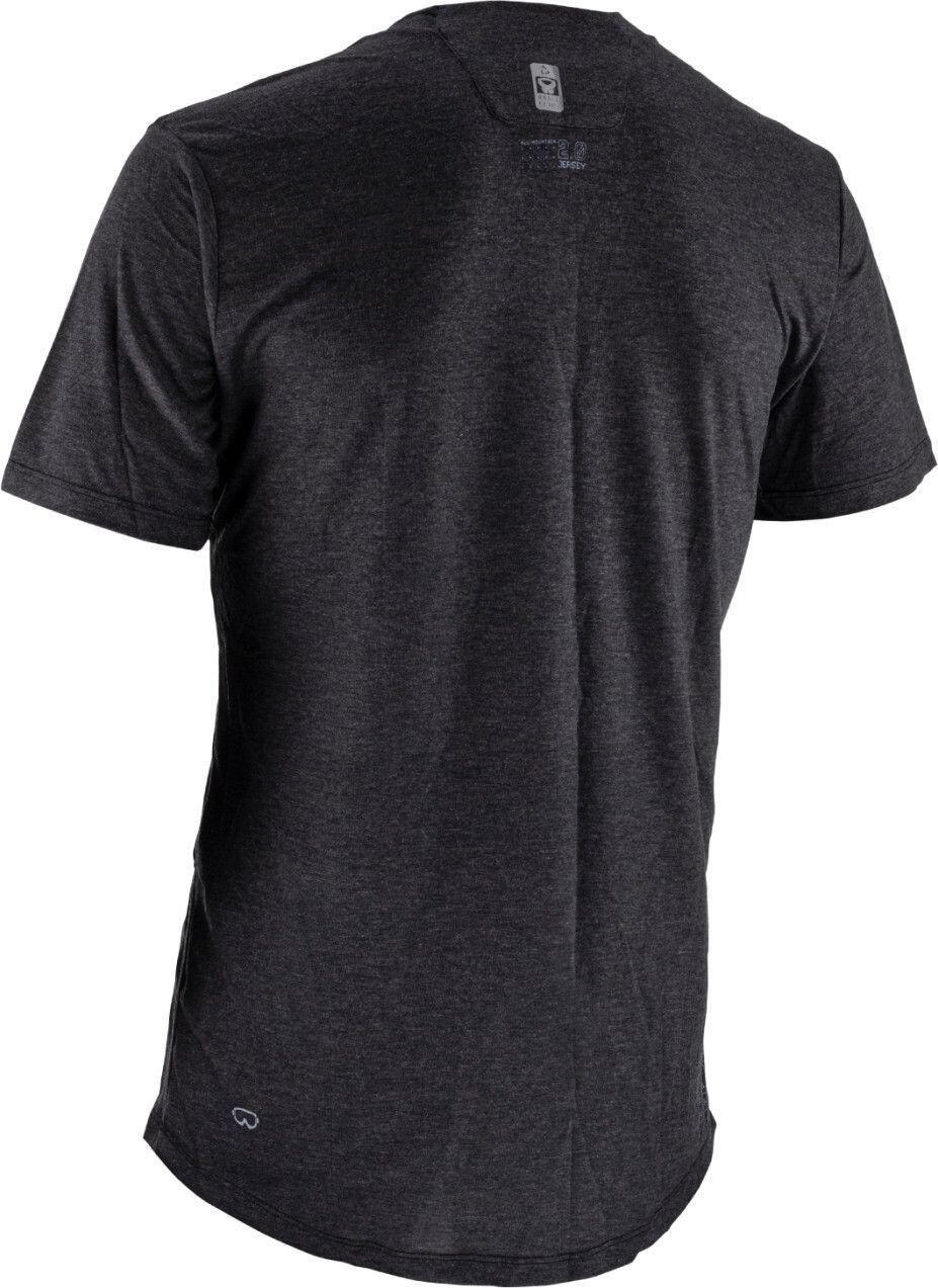 Leatt MTB AllMtn 2.0 Kids Short Sleeve Jersey Zwart 4/4