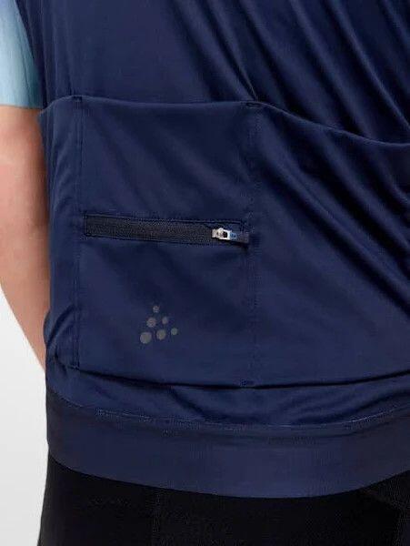 Craft Adv Aero Short Sleeve Jersey Navy Light Blue 2/4