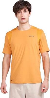 Craft adv hit oranje korte mouw trui