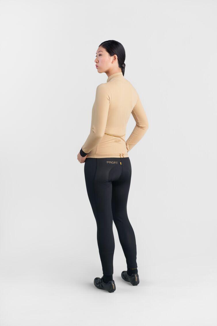 Maillot Manches Longues Femme Spiuk Profit Cold&Rain Beige 3/6