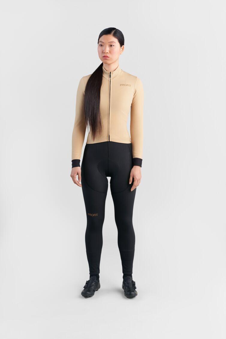 Maillot Manches Longues Femme Spiuk Profit Cold&Rain Beige 2/6