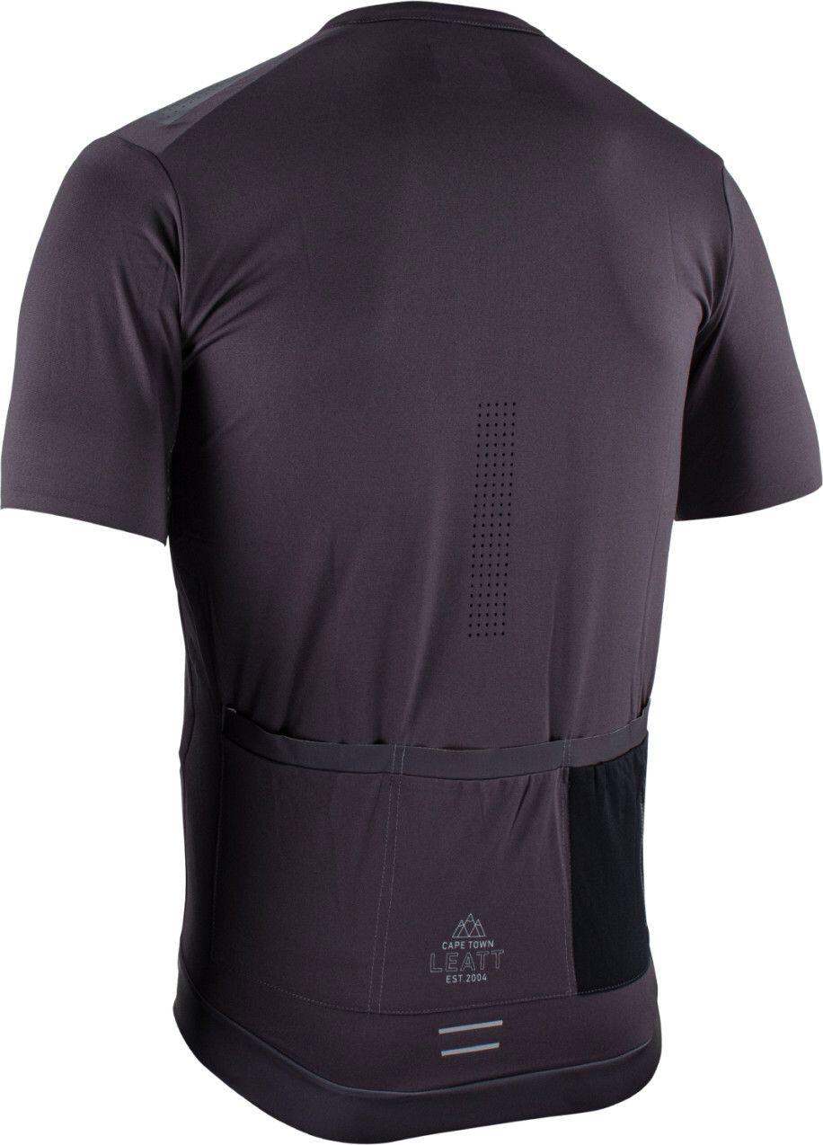 Maglia a manica corta Leatt MTB Trail 3.0 Shadow Grigio 4/7