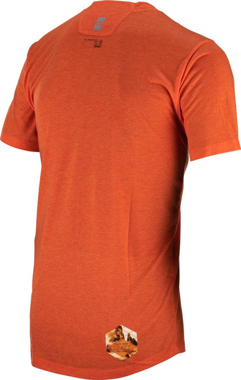 Maillot Manches Courtes Enfant Leatt MTB AllMtn 2.0 Flame Orange 3/7
